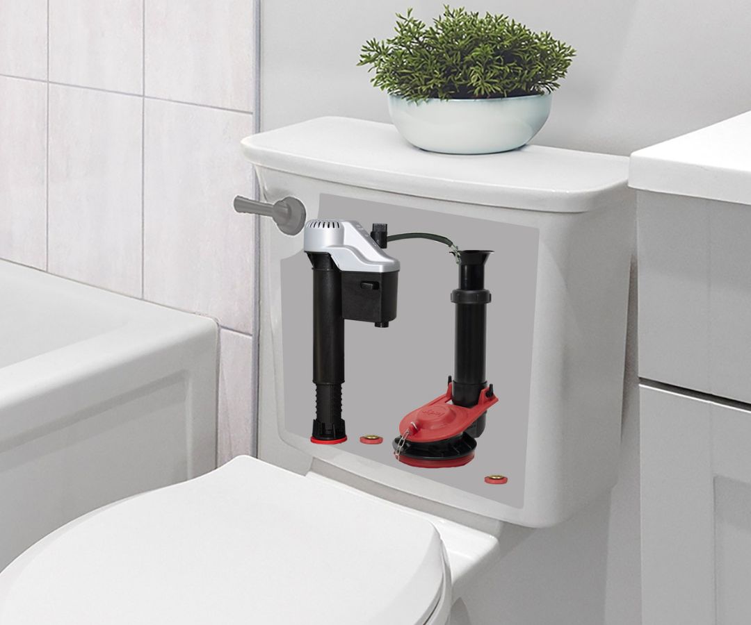 Flapper deals valve toilet